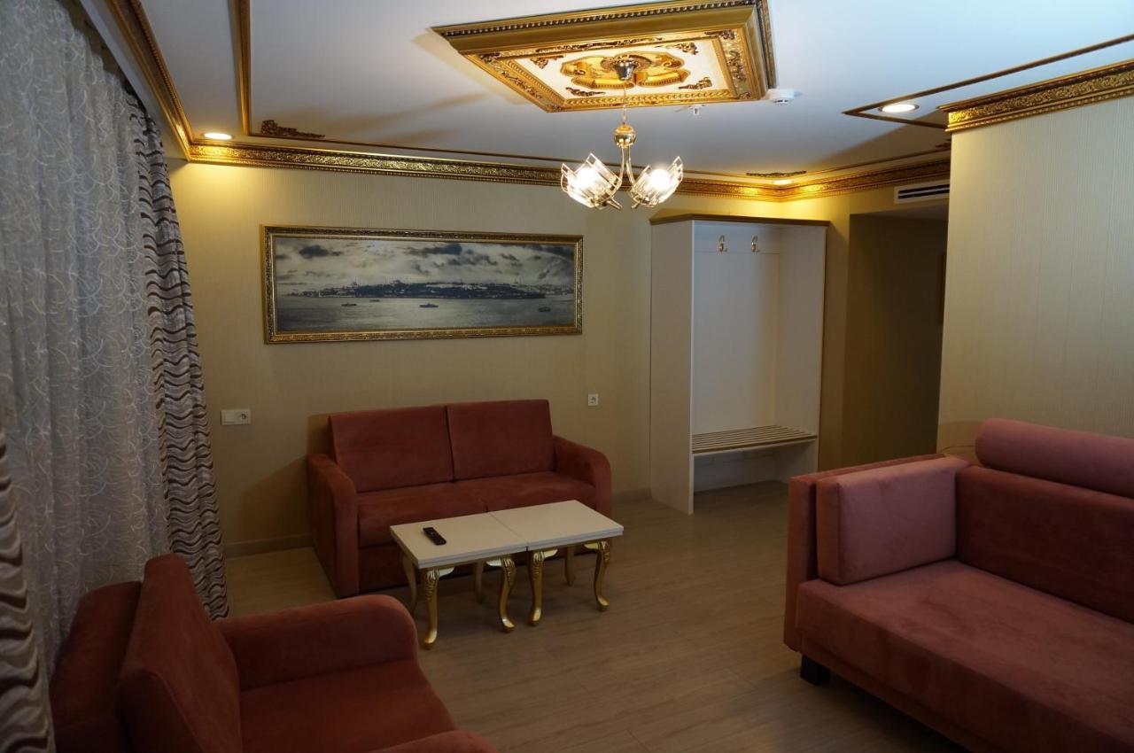 Hotel Phosphorion Estambul Exterior foto A living room in a hotel